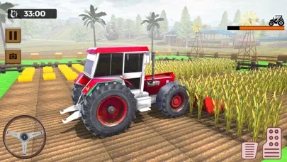 Tangkapan skrin Farming Sim Tractor Driving 3D