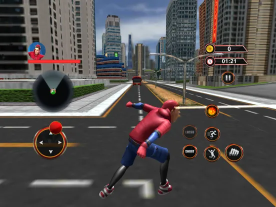 Spider Rope Fighter iPad  Screenshots