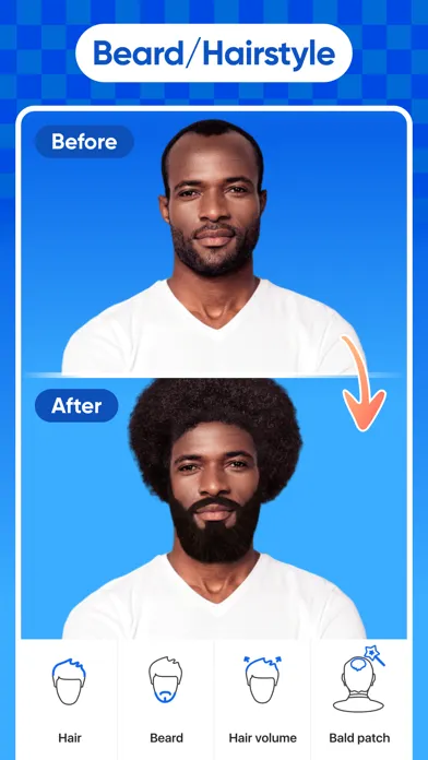 Tangkapan skrin Retouch Men - Body Tune Editor