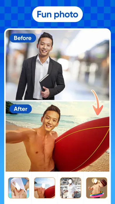 Tangkapan skrin Retouch Men - Body Tune Editor