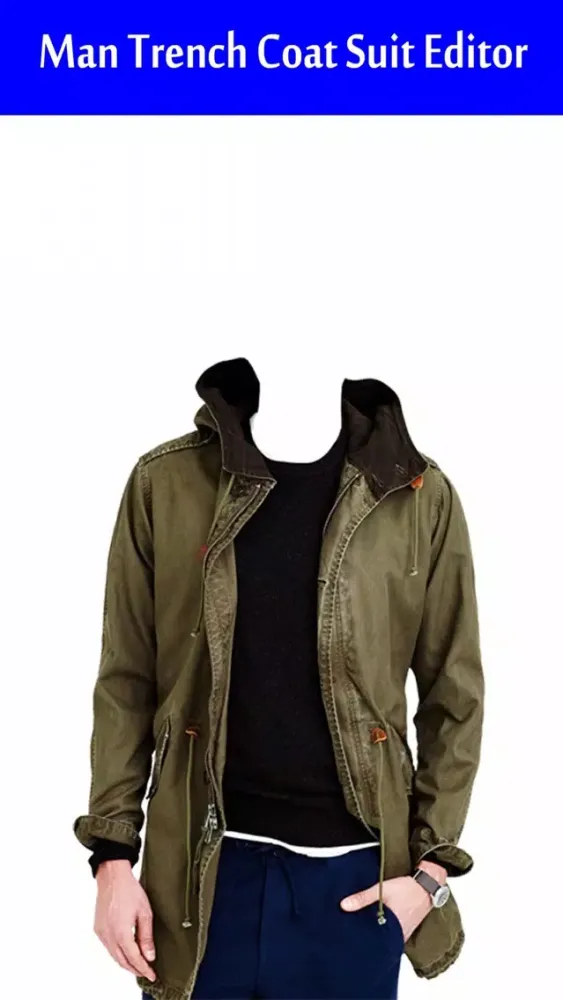 Man Trench Coat Suit Editor应用截图