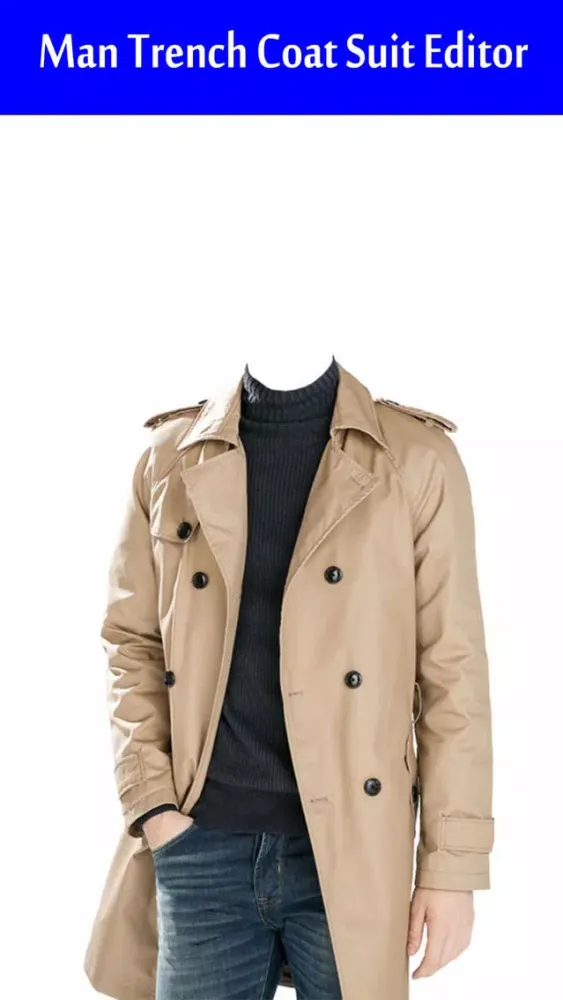 Man Trench Coat Suit Editor应用截图