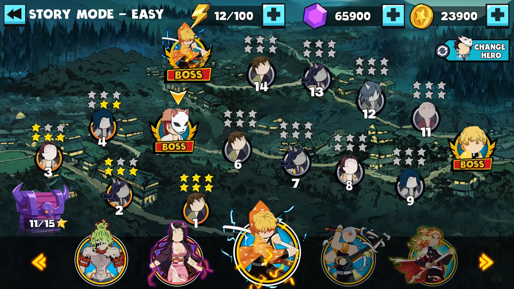 Stick Demon Shadow Fight Screenshots
