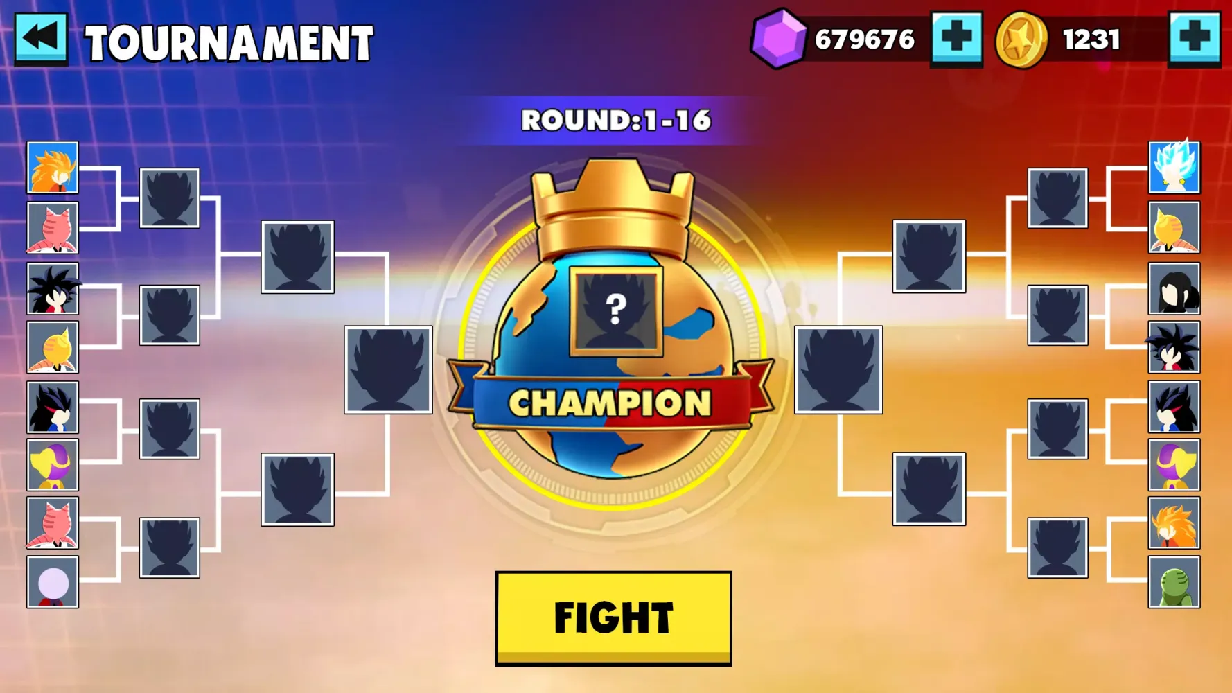 Captures d'écran de Stick Warriors Shadow Fight