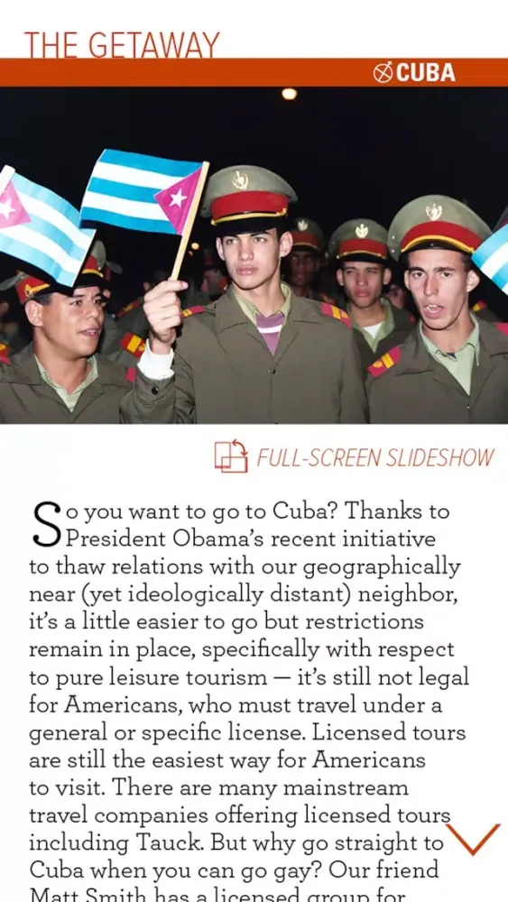 ManAboutWorld Gay Travel Magazine + Guides应用截图