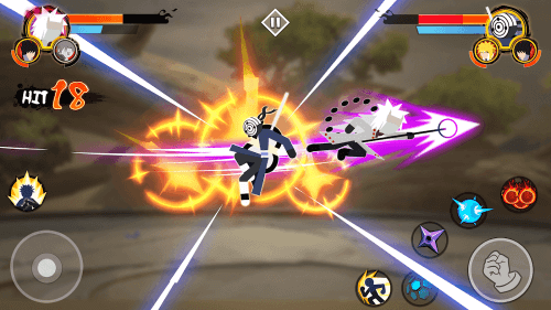 Stickman Ninja - 3v3 Battle Arena-screenshot-2