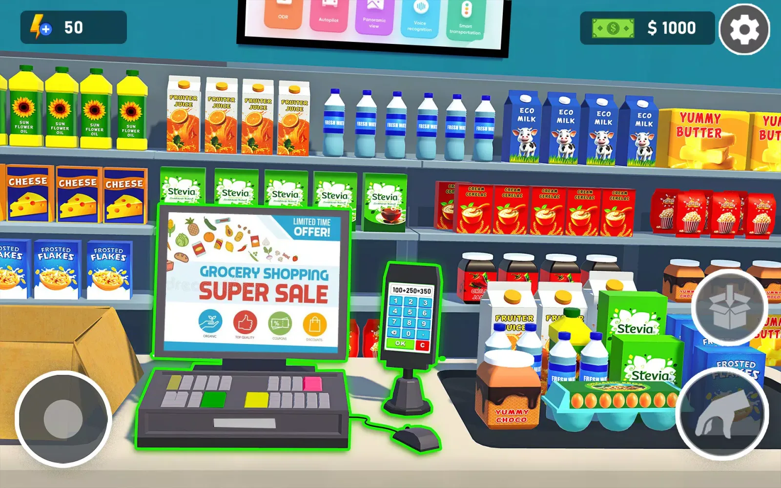 Grocery Store Market Simulator Screenshots