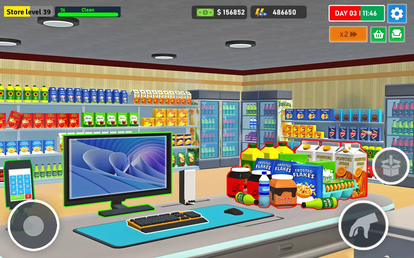 Grocery Store Market Simulator Screenshots
