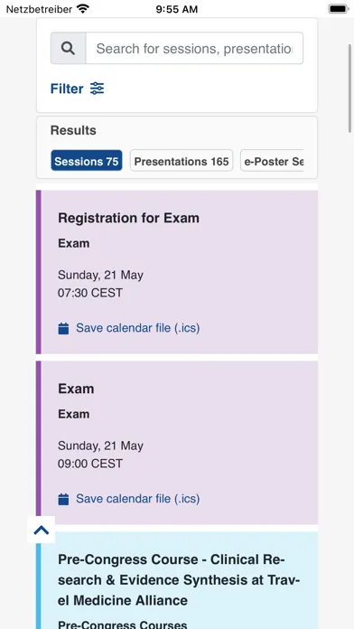 CISTM18 سکرین شاٹس