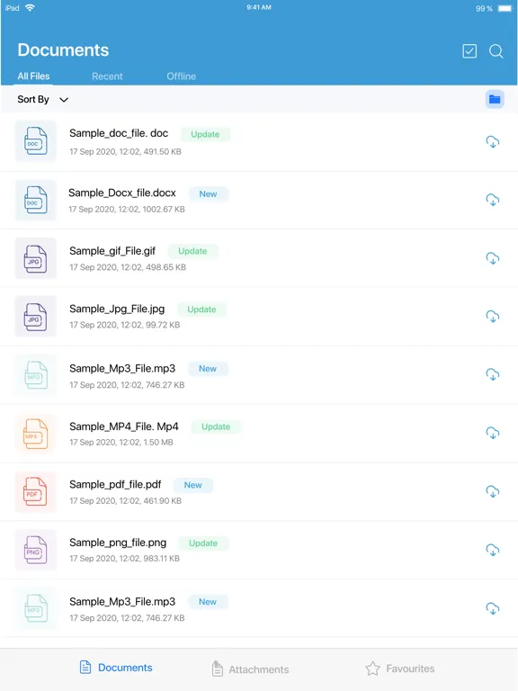ManageEngine MDM iPad  スクリーンショット