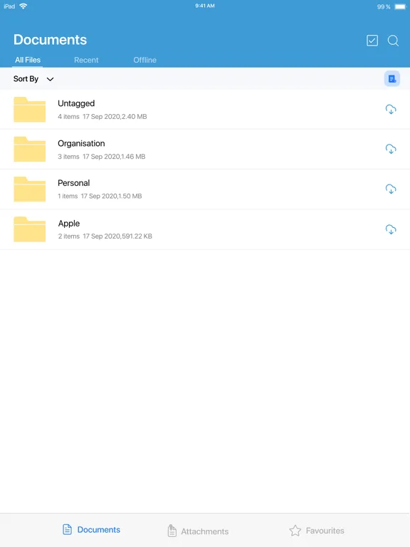 ManageEngine MDM iPad  スクリーンショット