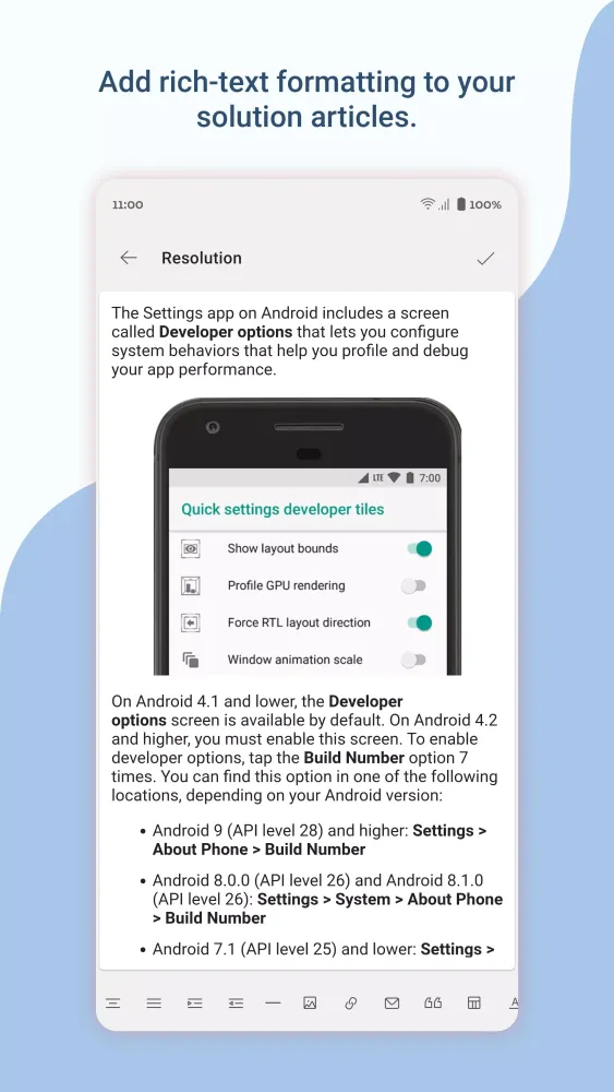 Capturas de pantalla de ServiceDesk Plus | Cloud