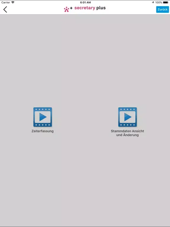 mein splus iPad  Screenshots