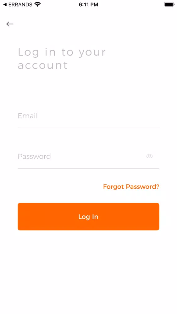 Screenshot di Errands Manager