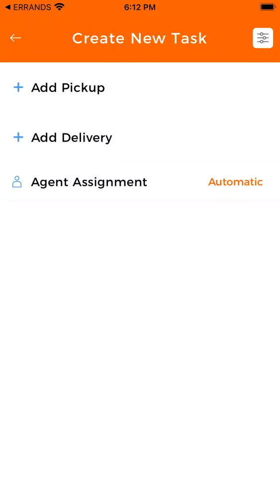 Screenshot di Errands Manager