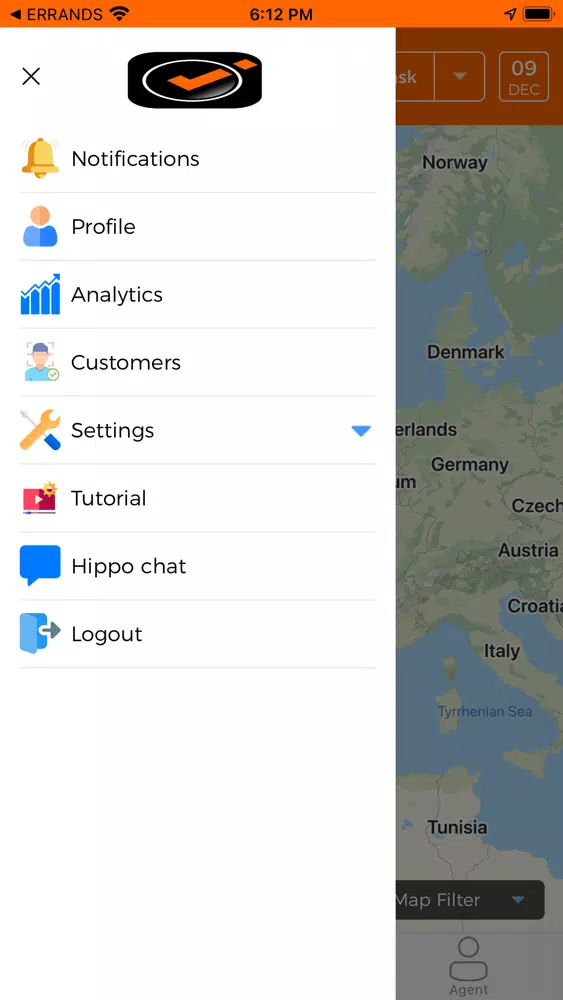 Screenshot di Errands Manager