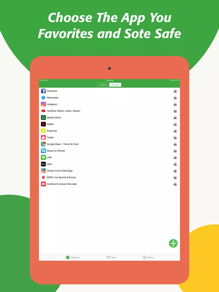 Скриншоты Lock App With Password Manager iPad 