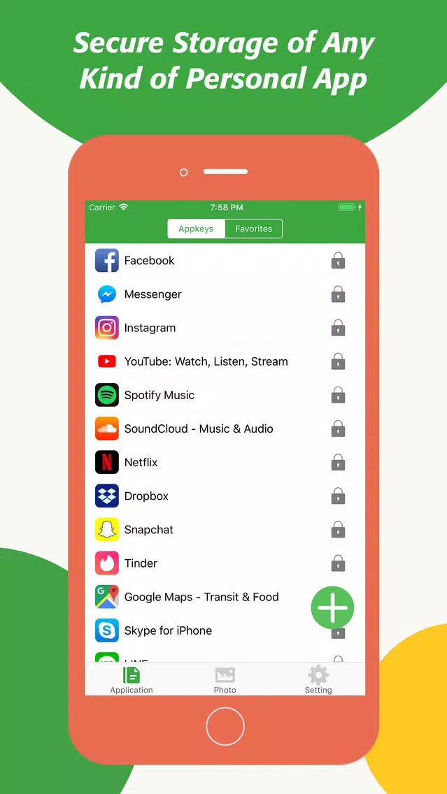 Скриншоты Lock App With Password Manager