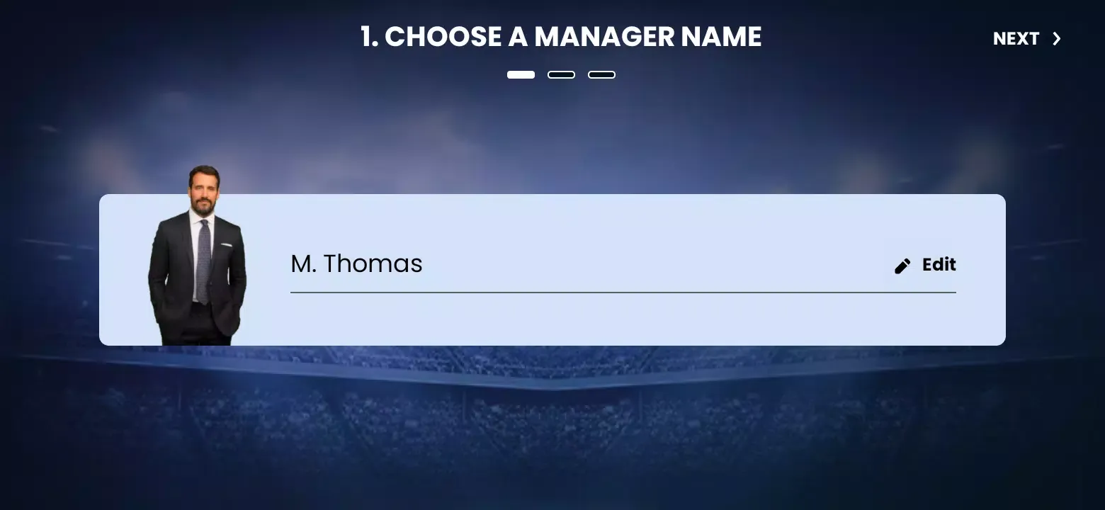 Captures d'écran de City Football Manager (soccer)