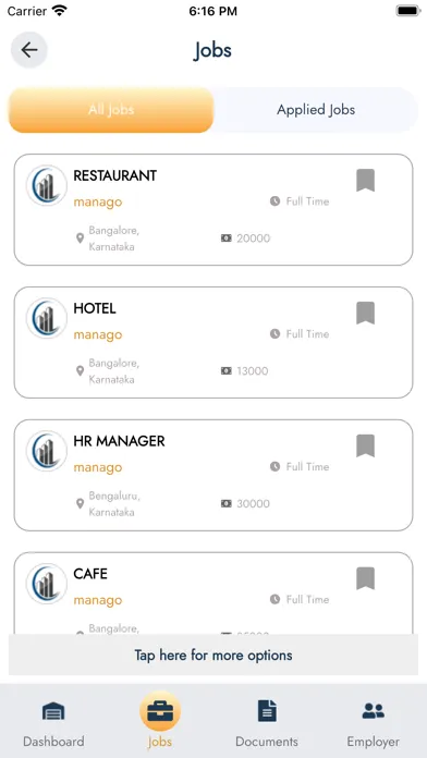 Manago: Jobs in Hospitality Screenshots