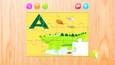 Tangkapan layar Alphabet  A-Z Animals Jigsaw Puzzles for kids