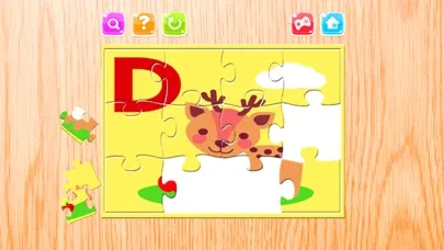 Tangkapan layar Alphabet  A-Z Animals Jigsaw Puzzles for kids