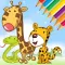 Animals Cute Coloring Book for kids - Drawing game