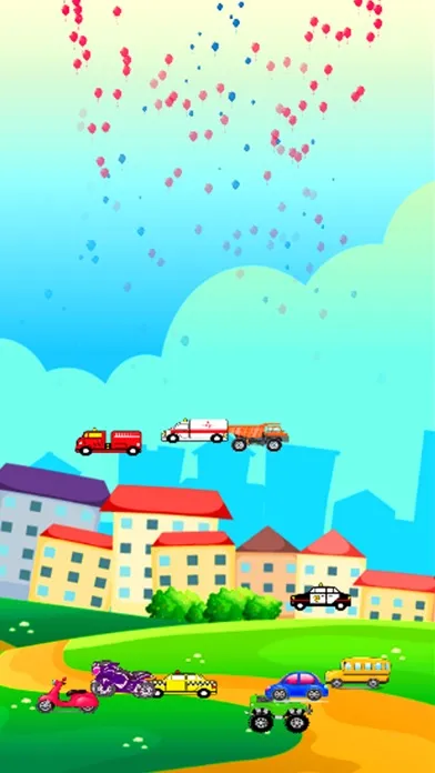 Car Matching Puzzle-Drop Sight Games for children Screenshots