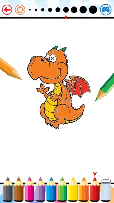 Dragon Dinosaur Coloring Book - Dino Kids All In 1 स्क्रीनशॉट