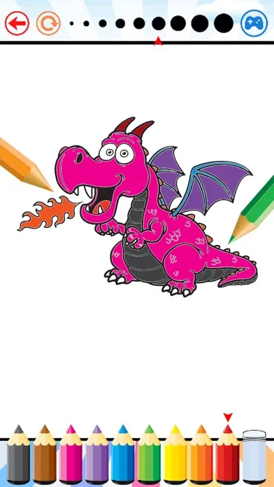 Dragon Dinosaur Coloring Book - Dino Kids All In 1 स्क्रीनशॉट