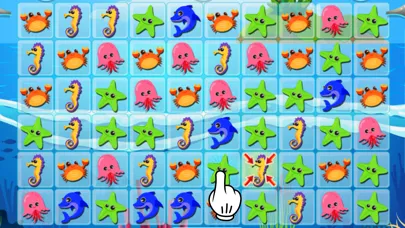 Capturas de pantalla de Fish Sea Animals Puzzle Fun Match 3 Games Relax