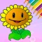 Flowers Coloring Book for kids - Drawing free game