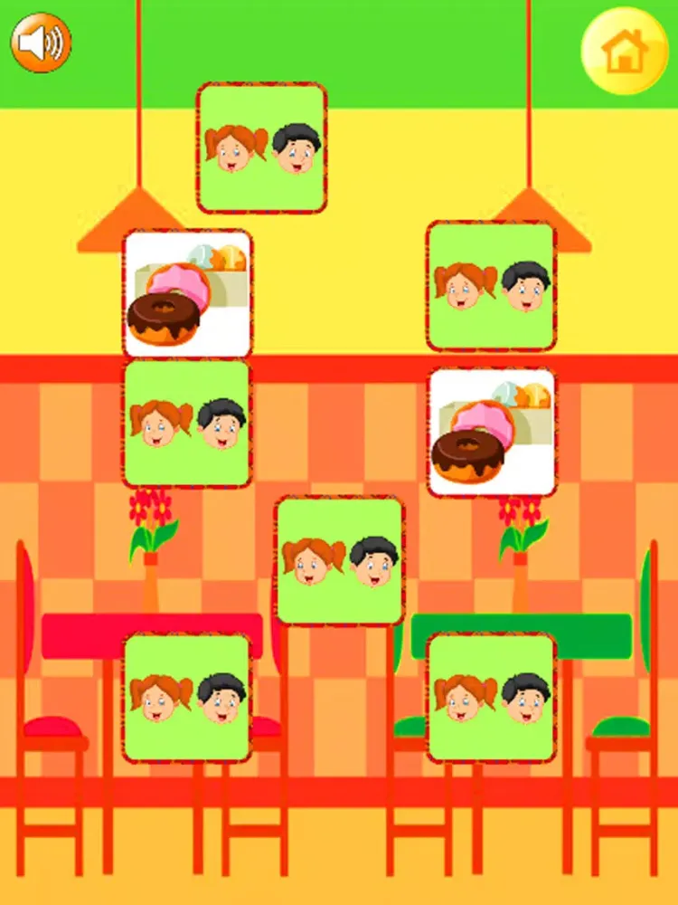 Скриншоты Food Matching Puzzle - Games inventive for Kids iPad 