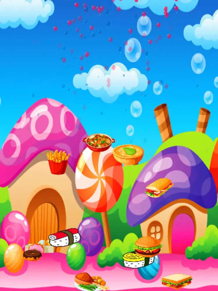 Скриншоты Food Matching Puzzle - Games inventive for Kids iPad 