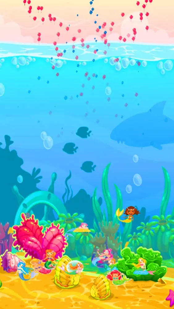 Zrzuty ekranu Mermaid Matching Puzzle intelligence Games for Kid