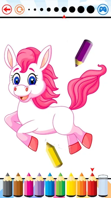 Скриншоты Pony Coloring Book for kids - My Drawing free game