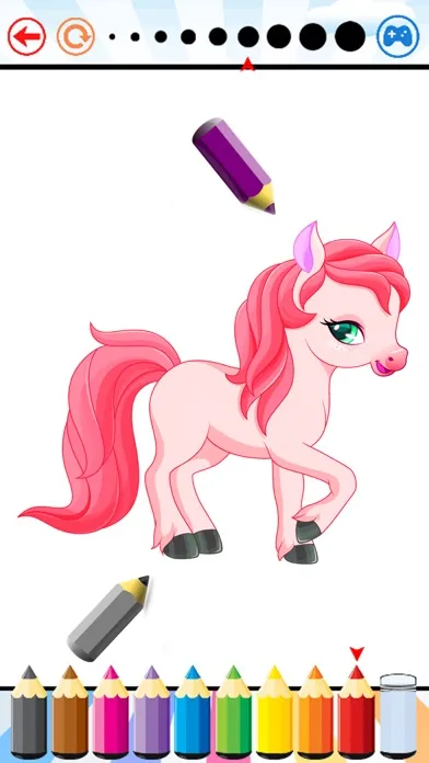 Скриншоты Pony Coloring Book for kids - My Drawing free game