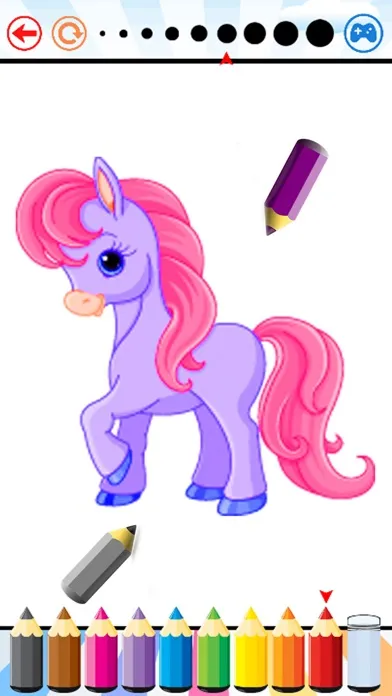 Скриншоты Pony Coloring Book for kids - My Drawing free game