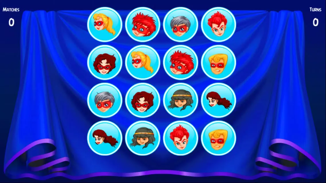 Puzzle Face - Matching Faces Heroes, Boy and Girl Screenshots