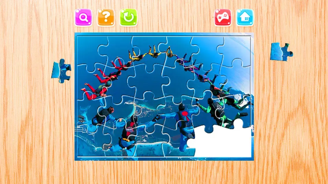 Capturas de pantalla de Sports World Jigsaw Puzzle Collection HD