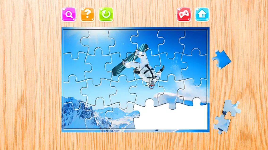 Capturas de pantalla de Sports World Jigsaw Puzzle Collection HD