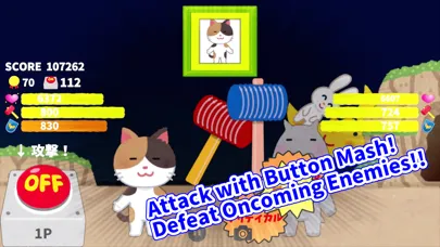 Tangkapan layar CuteAnimal OneButtonSlotBattle