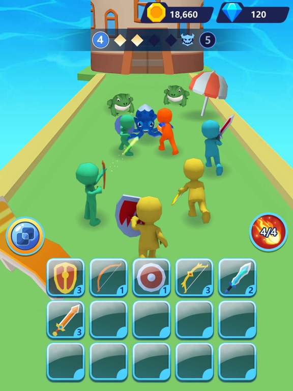 Super Merge-My Monster Army iPad 应用截图