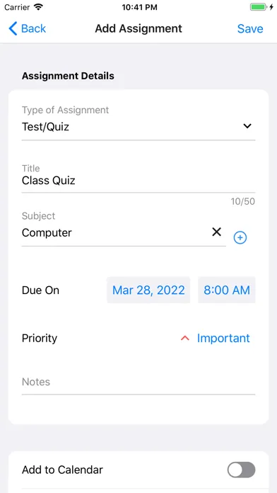 Zrzuty ekranu Study planner - ManavarApp