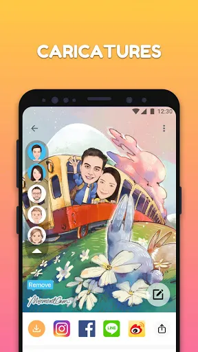صور MomentCam Cartoons & Stickers