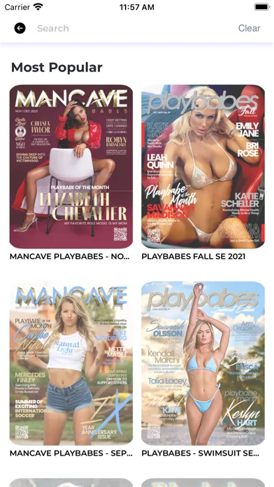 Mancave Playbabes Magazine スクリーンショット
