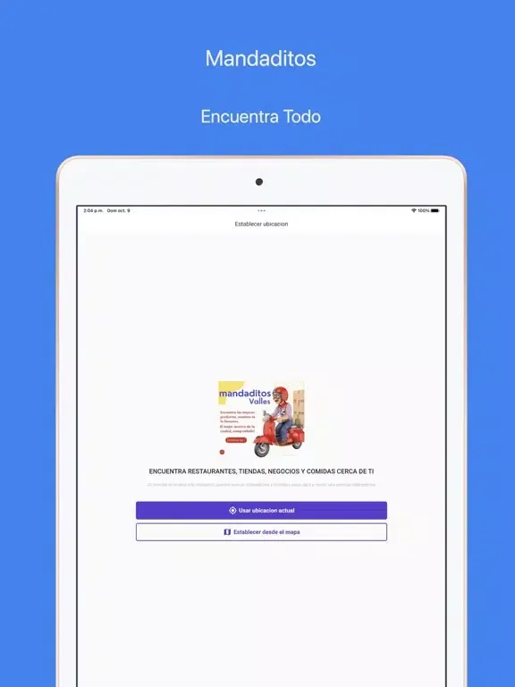 Mandaditos Valles iPad 應用截圖