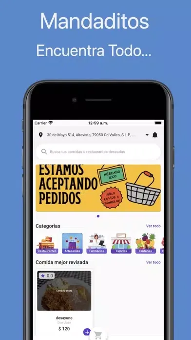 Mandaditos Valles應用截圖