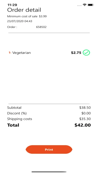 Скриншоты Mandaditos Restaurantes