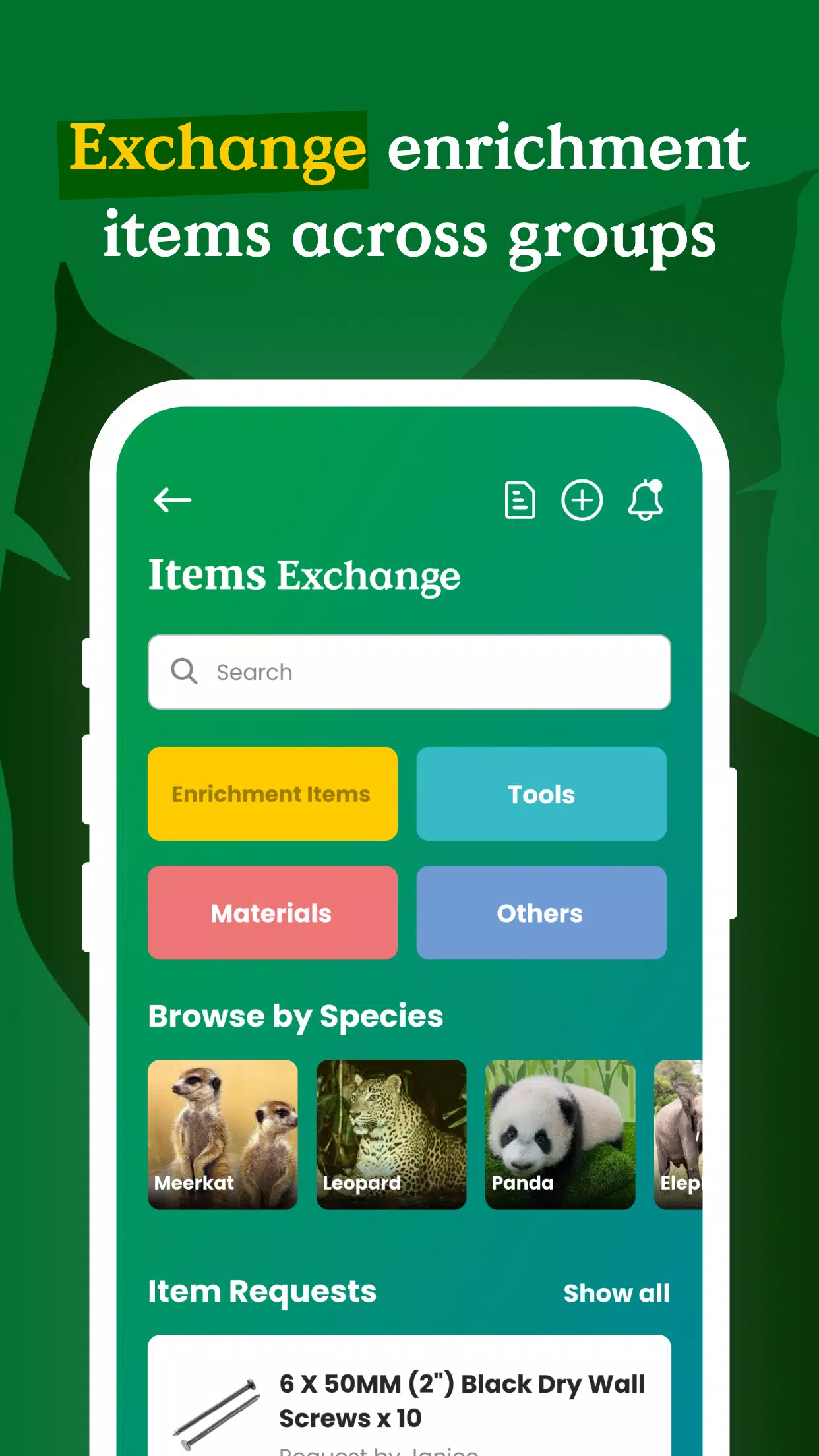 Mandai Animal Care Appcapturas de pantalla de la aplicación4
